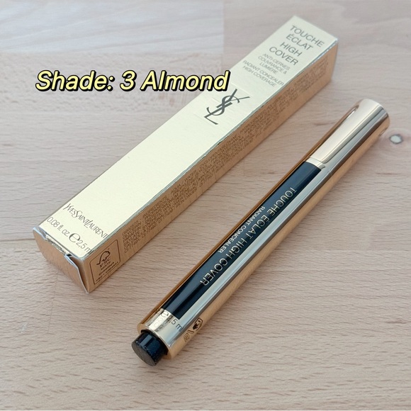 Yves Saint Laurent Other - YSL TOUCHE ÉCLAT HIGH COVER RADIANT CONCEALER #3 Almond